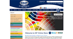 Desktop Screenshot of isf.co.uk
